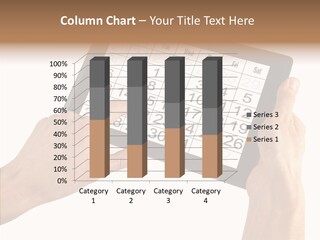 Organizer Tablet Nobody PowerPoint Template