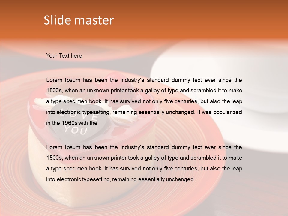 Sweet Snack Fruit PowerPoint Template