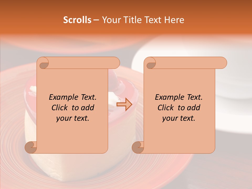 Sweet Snack Fruit PowerPoint Template