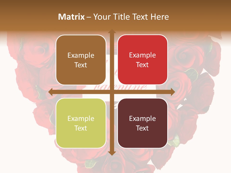 Lovely Arrangement Wish PowerPoint Template