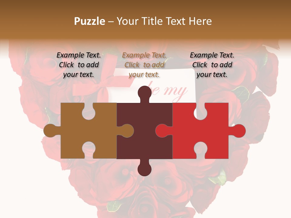 Lovely Arrangement Wish PowerPoint Template