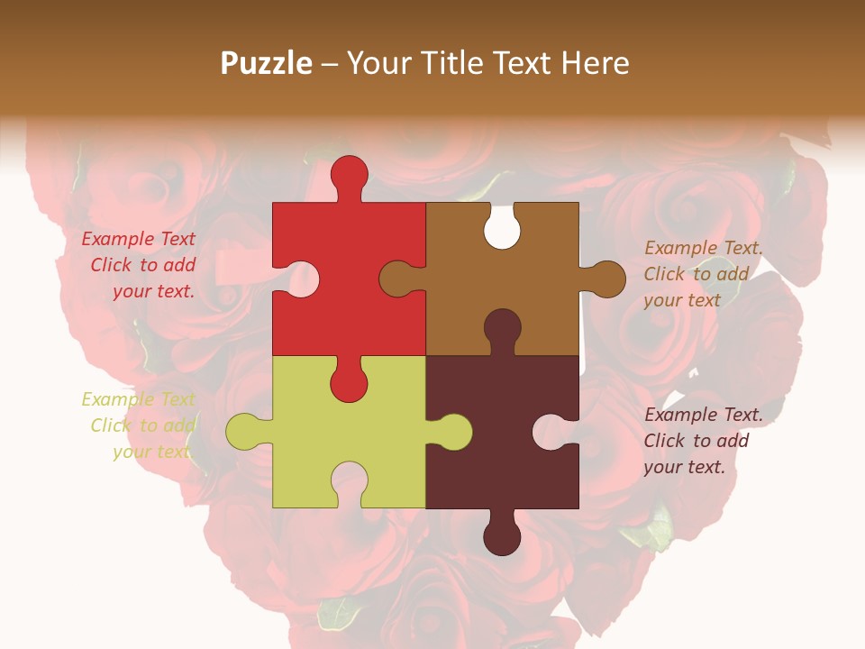 Lovely Arrangement Wish PowerPoint Template