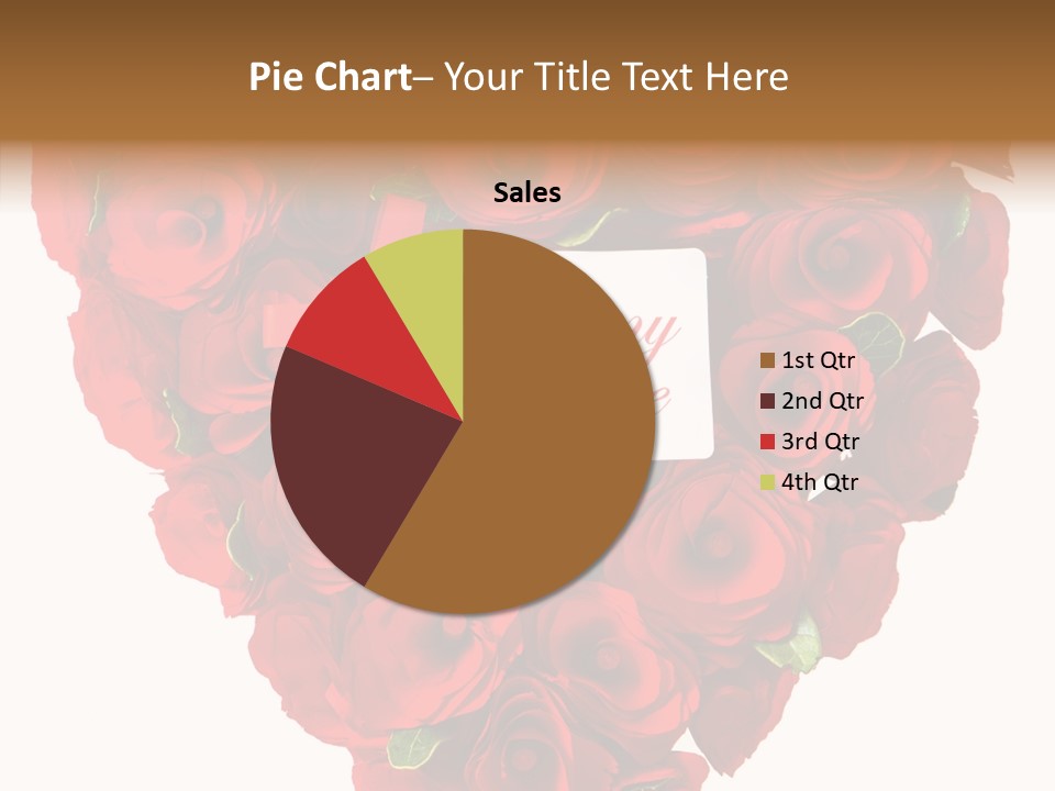 Lovely Arrangement Wish PowerPoint Template