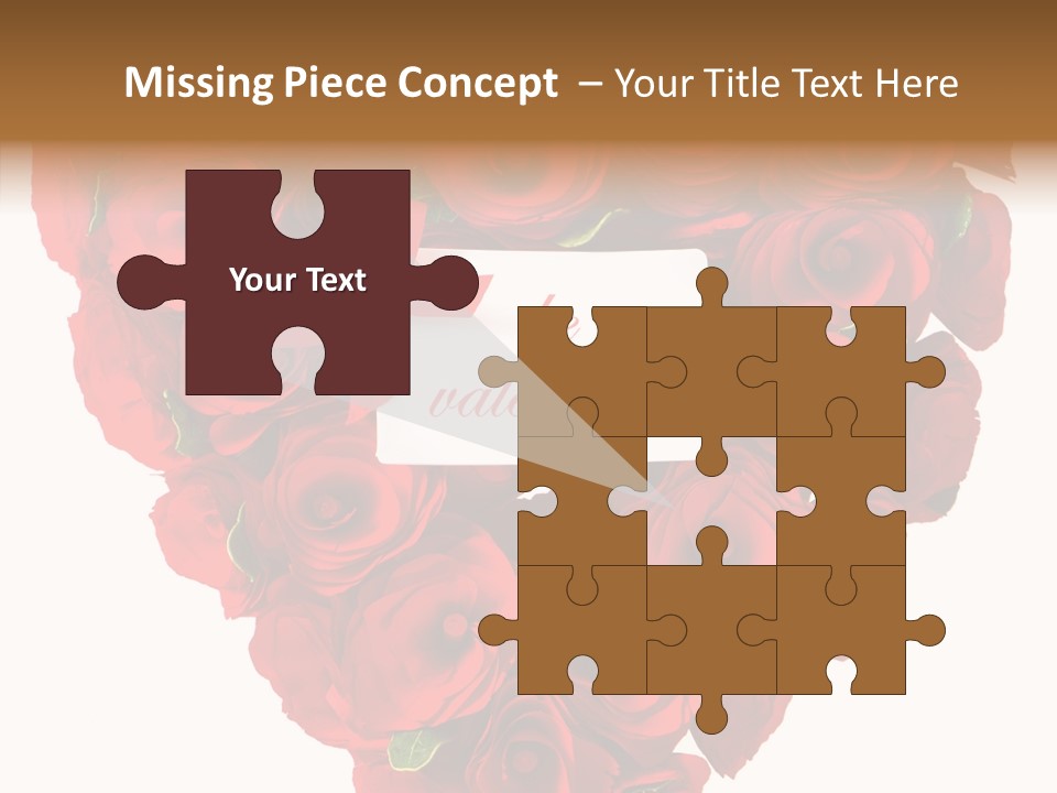 Lovely Arrangement Wish PowerPoint Template