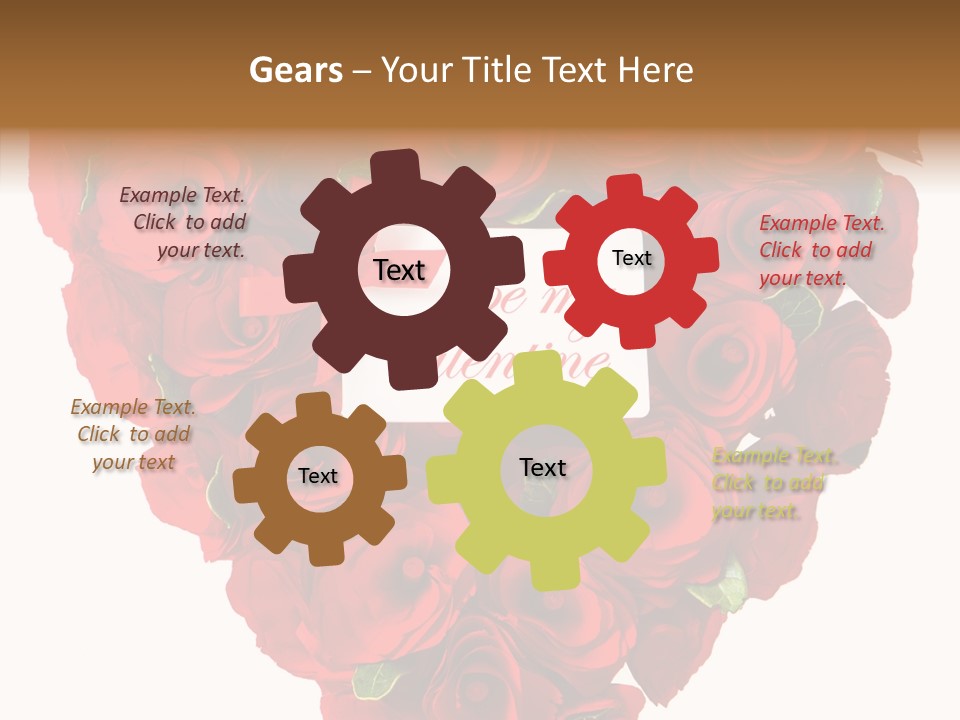 Lovely Arrangement Wish PowerPoint Template