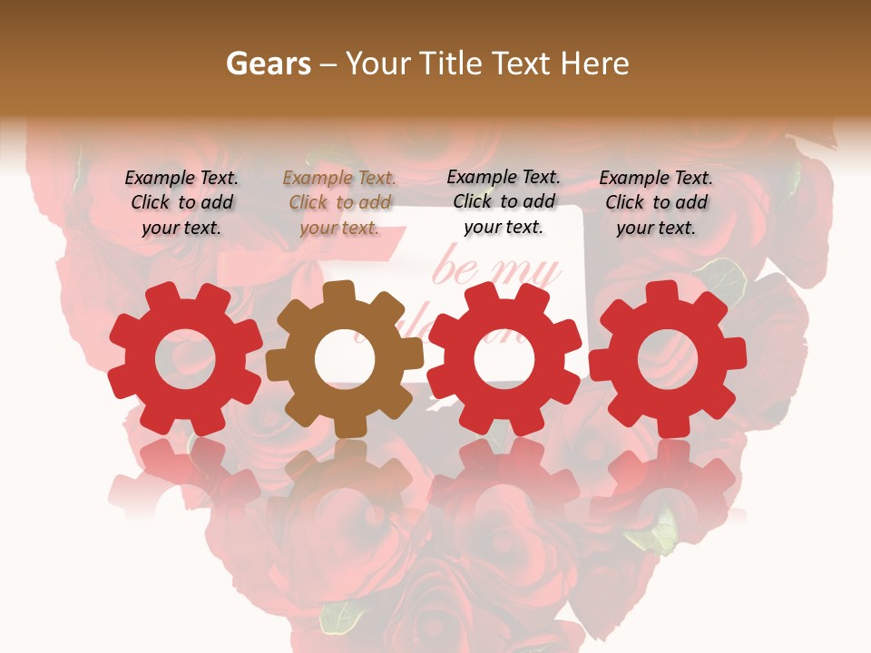 Lovely Arrangement Wish PowerPoint Template