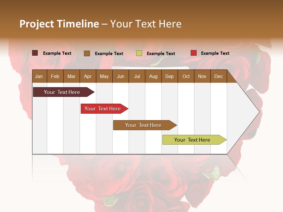Lovely Arrangement Wish PowerPoint Template