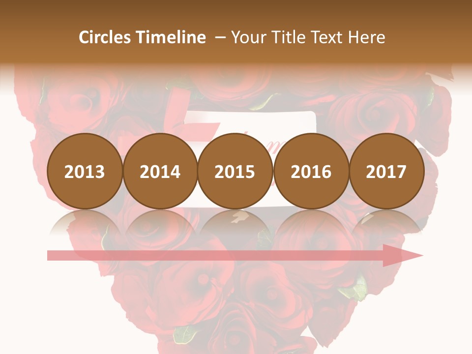 Lovely Arrangement Wish PowerPoint Template