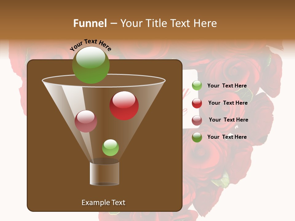 Lovely Arrangement Wish PowerPoint Template