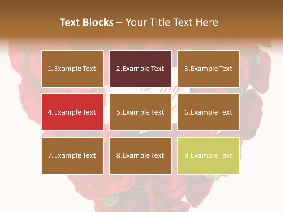 Lovely Arrangement Wish PowerPoint Template