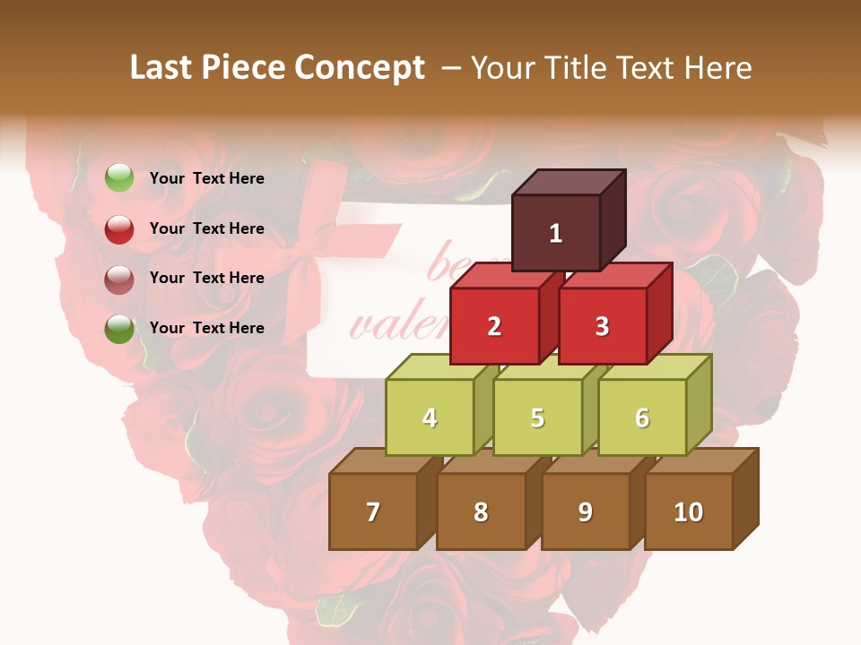 Lovely Arrangement Wish PowerPoint Template