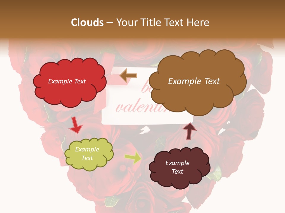 Lovely Arrangement Wish PowerPoint Template