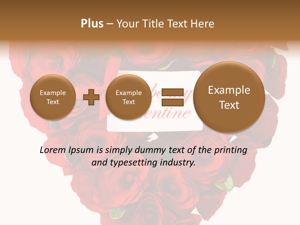 Lovely Arrangement Wish PowerPoint Template