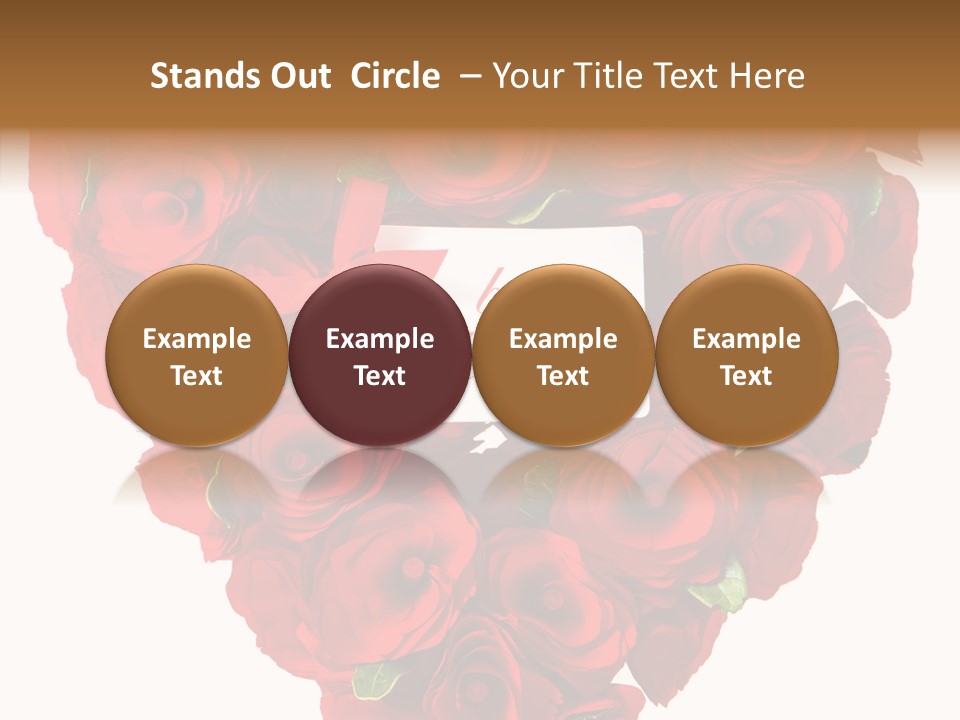 Lovely Arrangement Wish PowerPoint Template