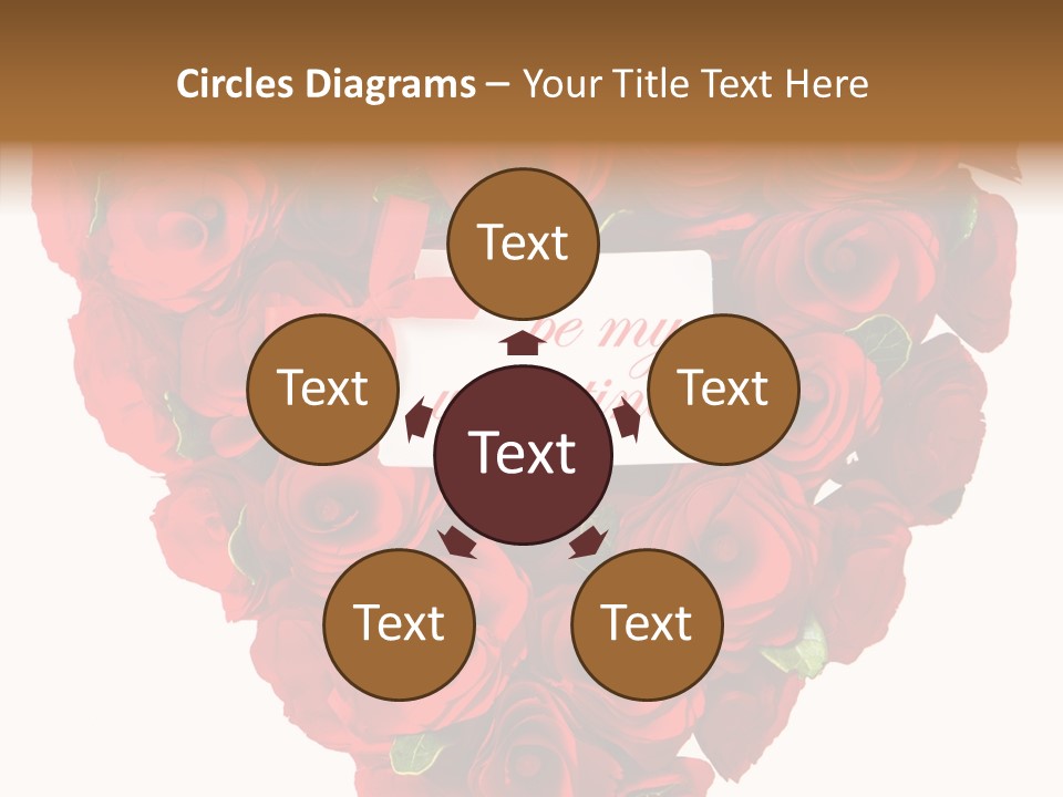 Lovely Arrangement Wish PowerPoint Template