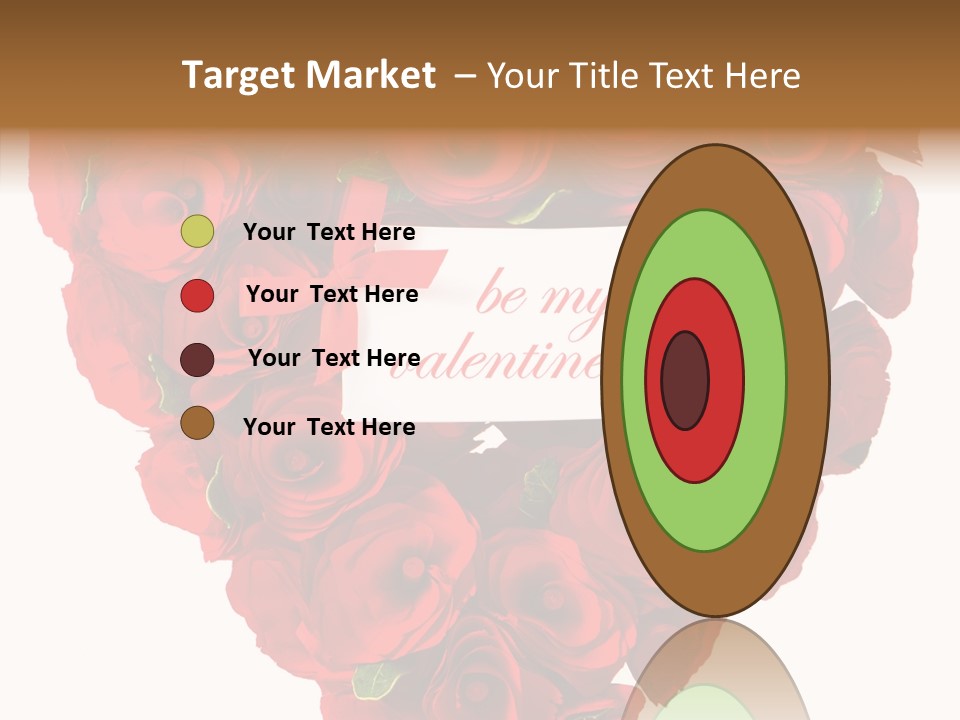 Lovely Arrangement Wish PowerPoint Template