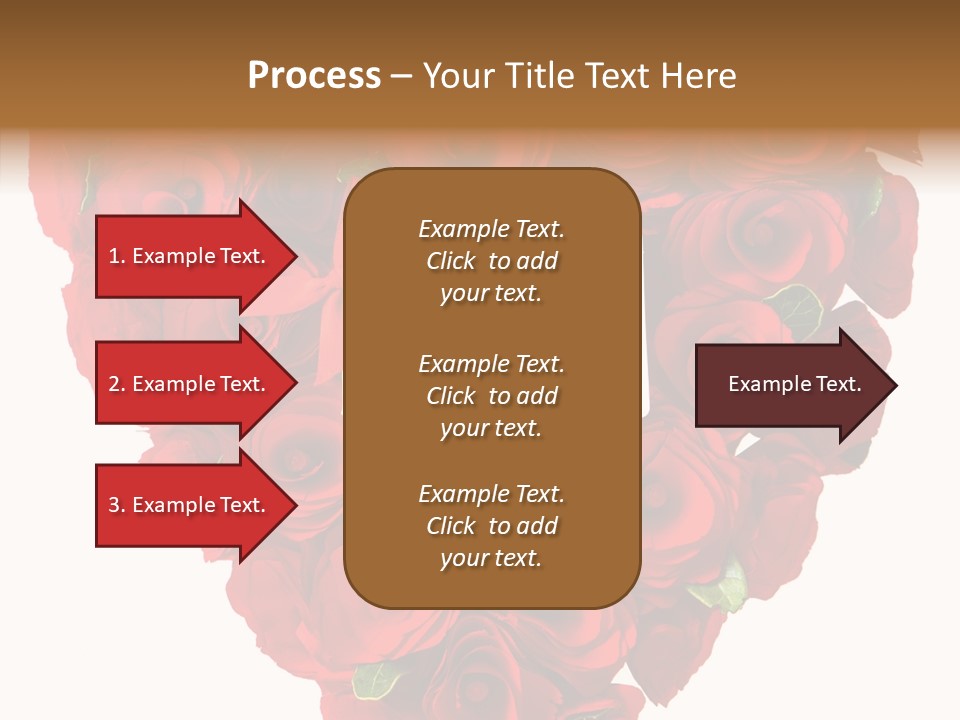 Lovely Arrangement Wish PowerPoint Template