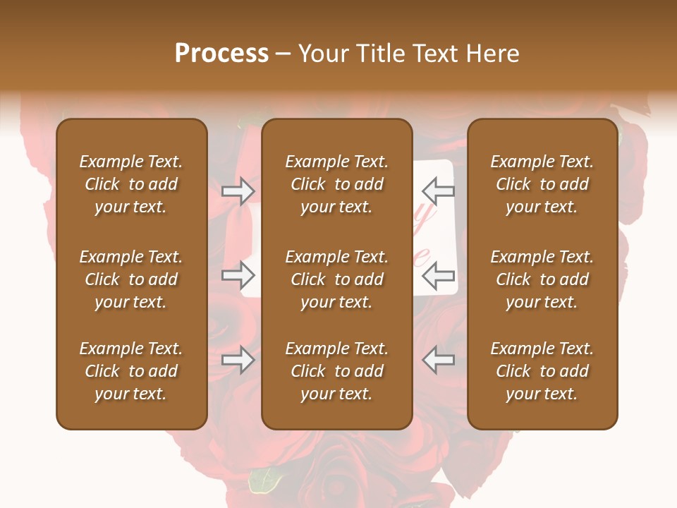 Lovely Arrangement Wish PowerPoint Template