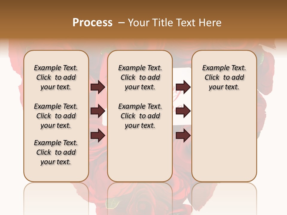 Lovely Arrangement Wish PowerPoint Template