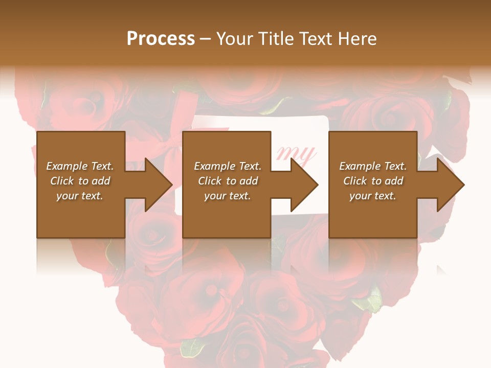Lovely Arrangement Wish PowerPoint Template
