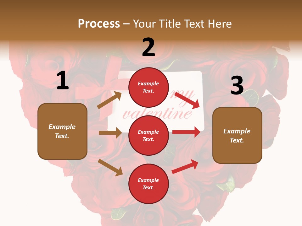 Lovely Arrangement Wish PowerPoint Template