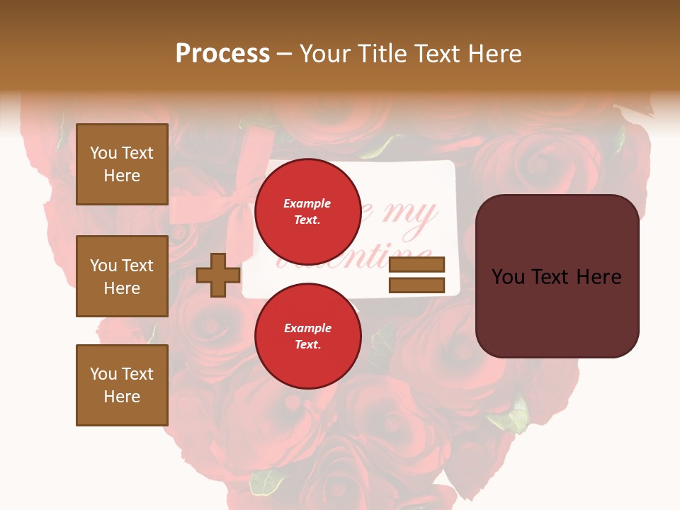 Lovely Arrangement Wish PowerPoint Template