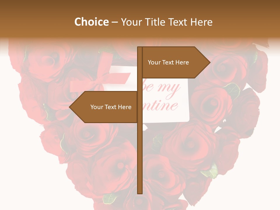 Lovely Arrangement Wish PowerPoint Template