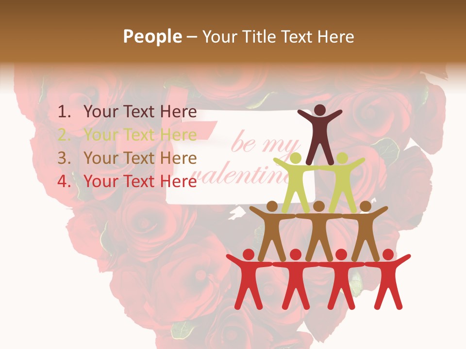 Lovely Arrangement Wish PowerPoint Template