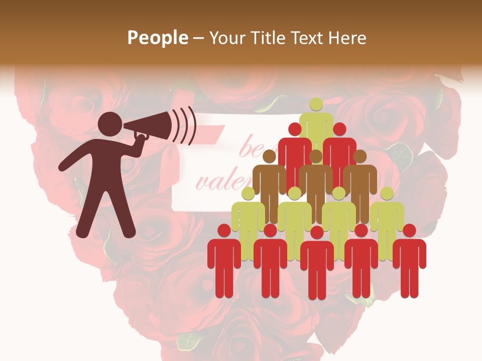 Lovely Arrangement Wish PowerPoint Template