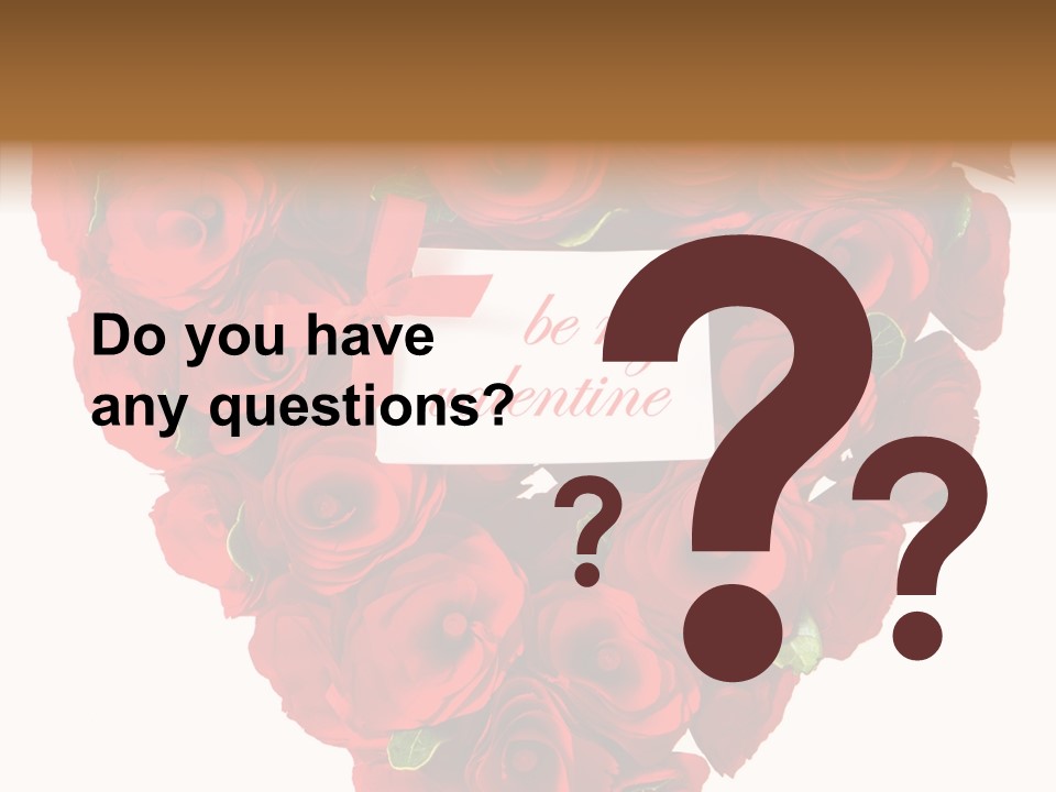 Lovely Arrangement Wish PowerPoint Template