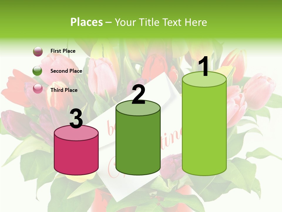 Purple Background Blossom PowerPoint Template