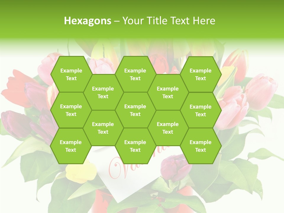 Purple Background Blossom PowerPoint Template