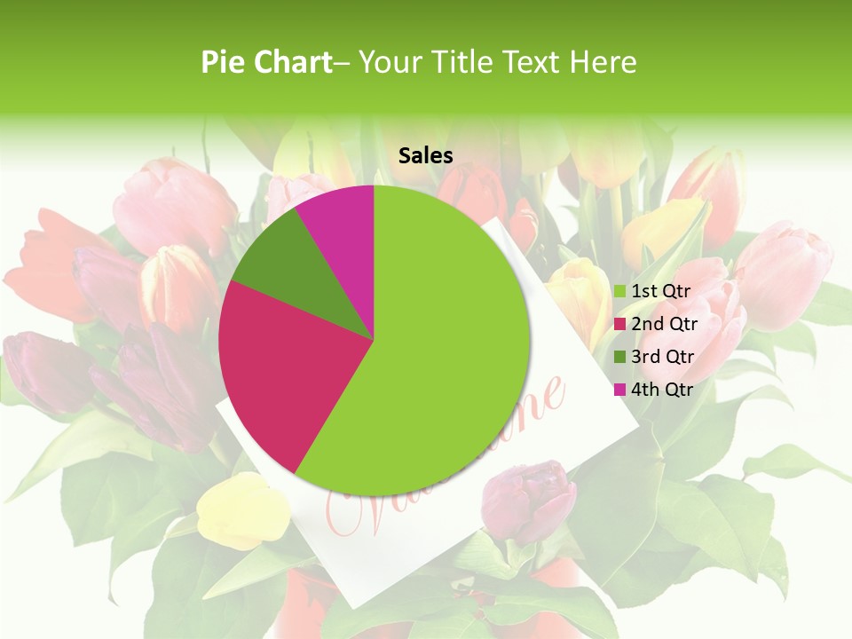 Purple Background Blossom PowerPoint Template