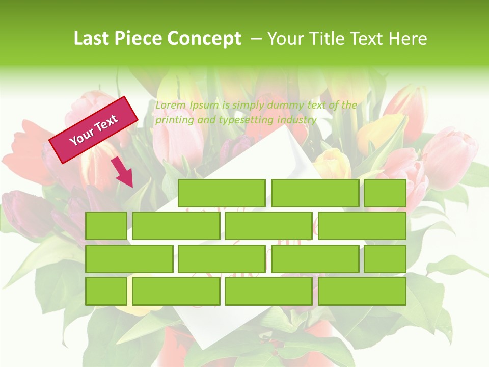 Purple Background Blossom PowerPoint Template