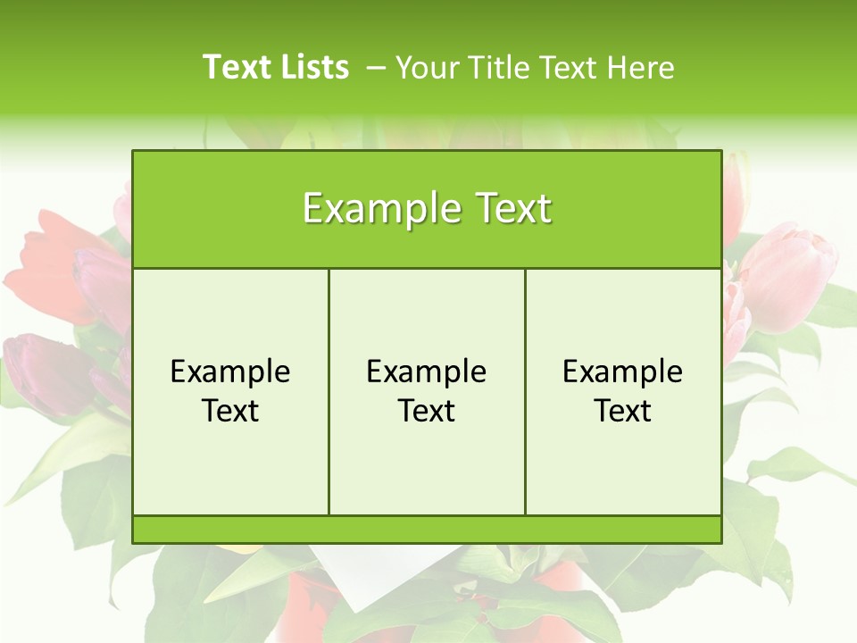 Purple Background Blossom PowerPoint Template