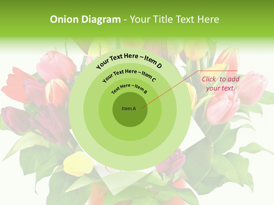 Purple Background Blossom PowerPoint Template