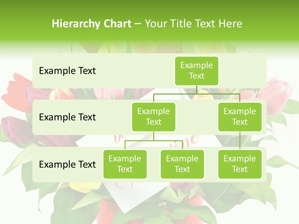 Purple Background Blossom PowerPoint Template