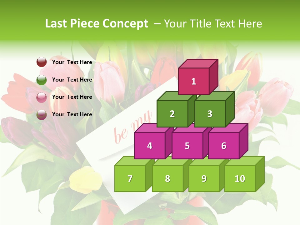 Purple Background Blossom PowerPoint Template