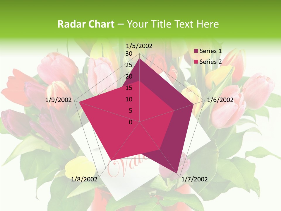 Purple Background Blossom PowerPoint Template