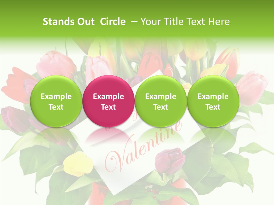 Purple Background Blossom PowerPoint Template