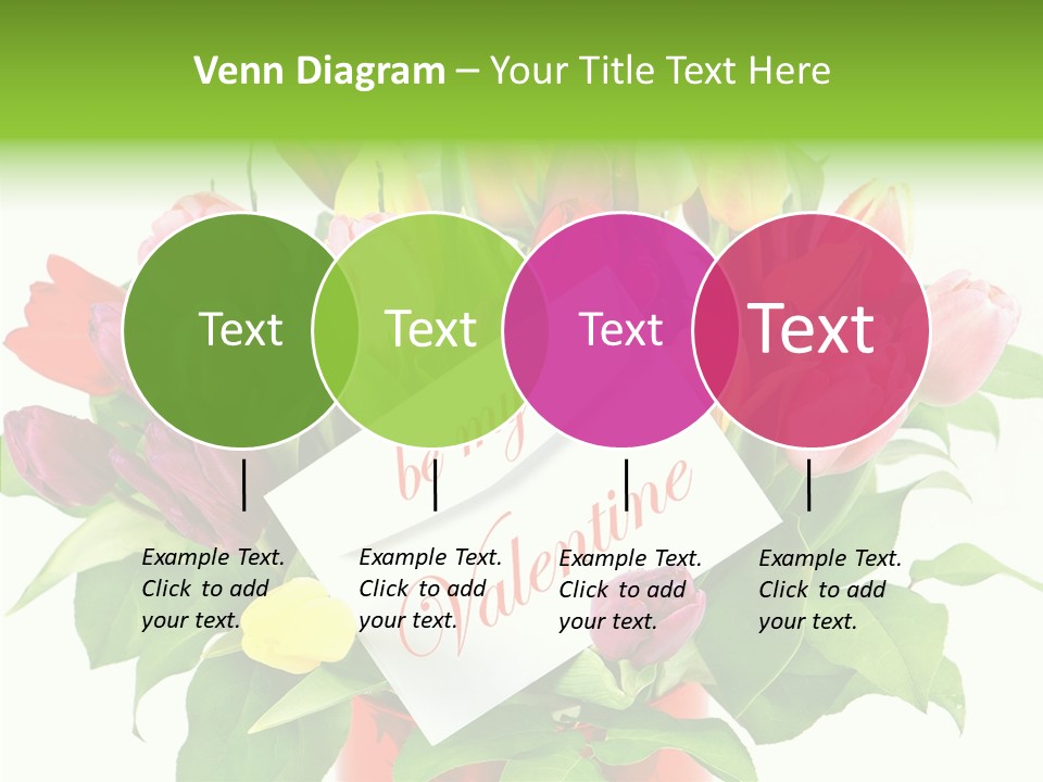 Purple Background Blossom PowerPoint Template