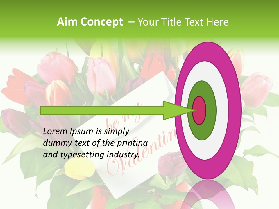 Purple Background Blossom PowerPoint Template
