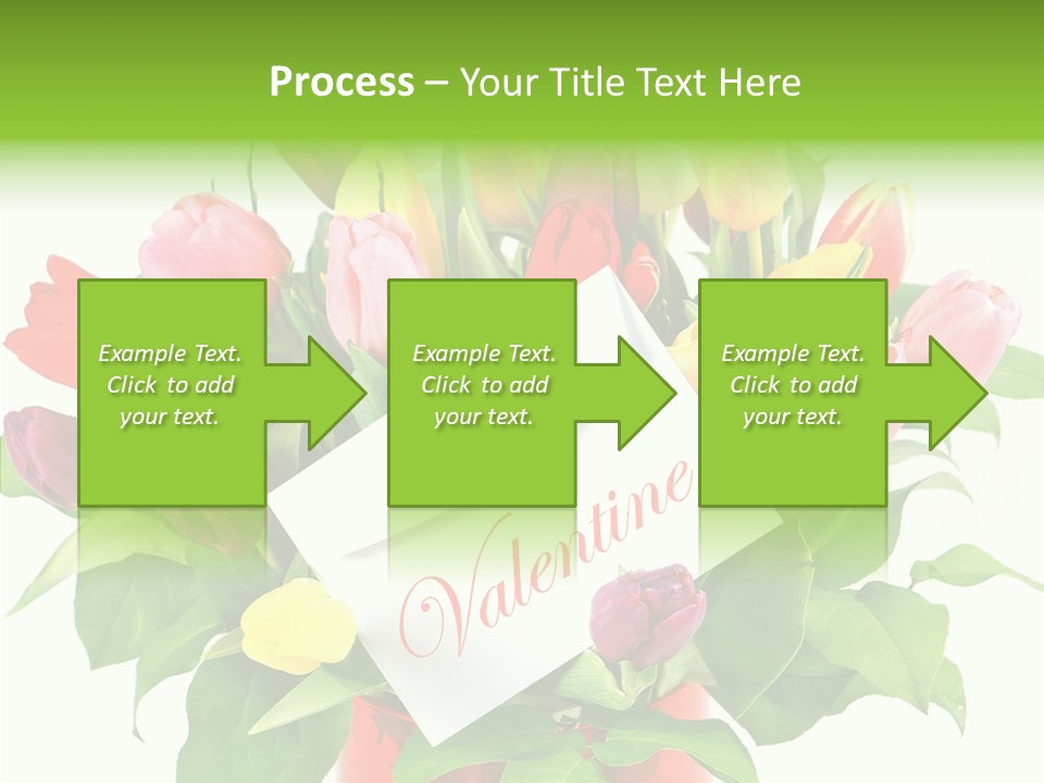 Purple Background Blossom PowerPoint Template