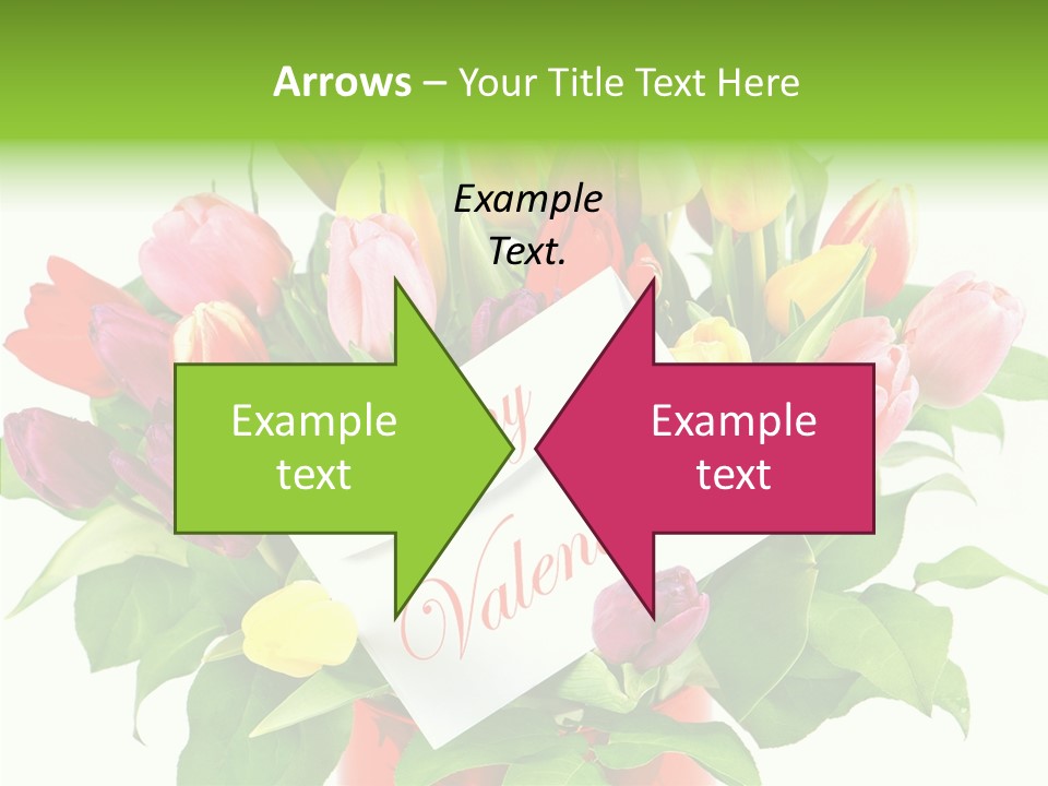 Purple Background Blossom PowerPoint Template