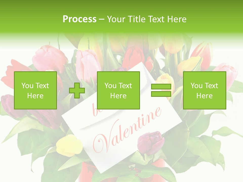 Purple Background Blossom PowerPoint Template