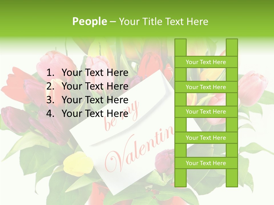 Purple Background Blossom PowerPoint Template