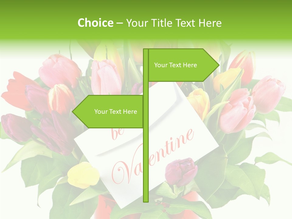 Purple Background Blossom PowerPoint Template