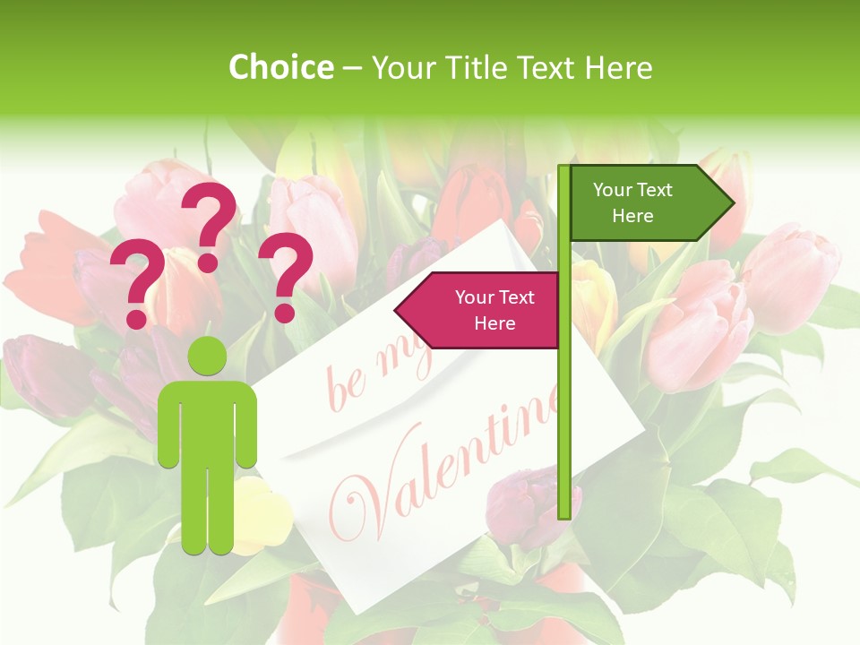 Purple Background Blossom PowerPoint Template