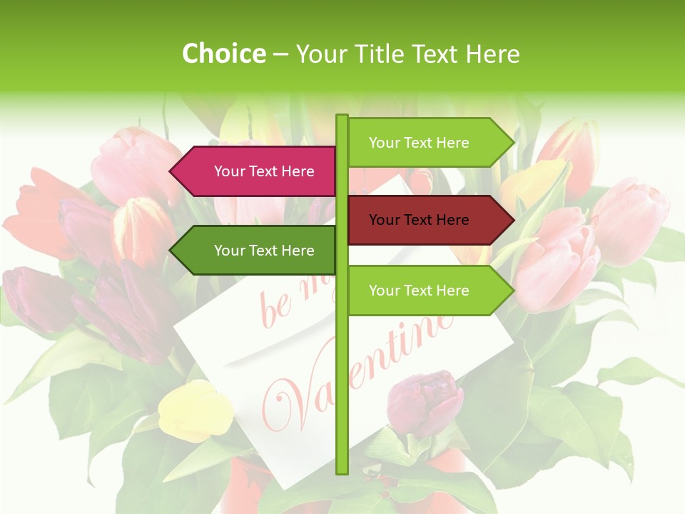 Purple Background Blossom PowerPoint Template