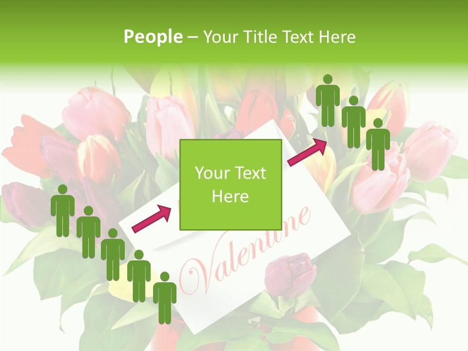 Purple Background Blossom PowerPoint Template